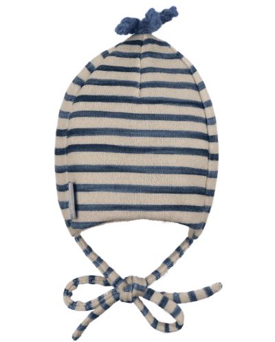Детска зимна шапка Sterntaler - Бобър, 37 cm, 2-3 м, райe - 2