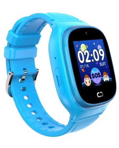 Детски смарт часовник Xmart - Smart KW22, 1.3'', син - 3