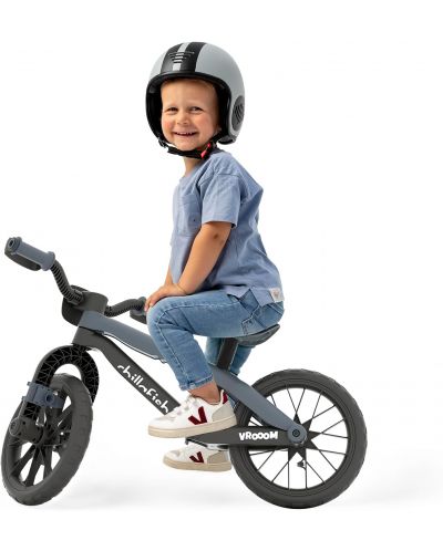 Детско колело за баланс Chillafish - BMXie Vroom, черно - 8