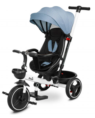 Детска триколка Caretero Toyz - Dash, синя - 3