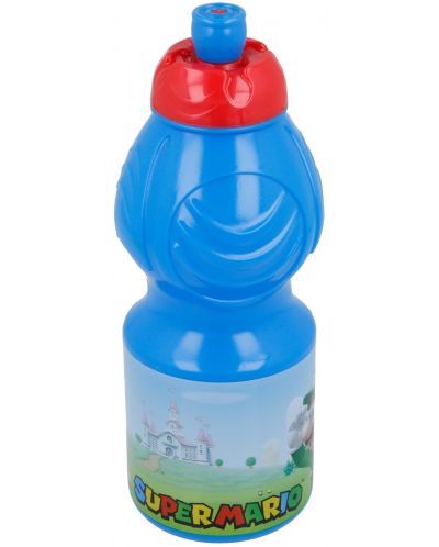 Детска бутилка Super Mario - 400 ml - 1
