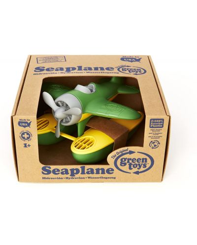 Детска играчка Green Toys - Морски самолет, зелен - 5