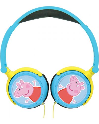 Детски слушалки Lexibook - Peppa Pig HP015PP, сини - 2