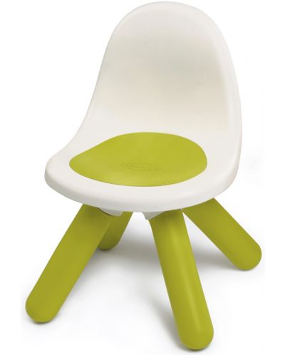 Детски стол Smoby - Зелен, с облегалка - 1