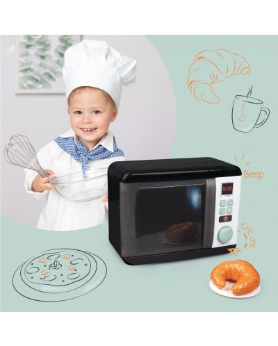 Детска играчка Smoby Tefal - Микровълнова фурна със звуци - 5