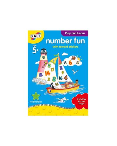 Детска книжка Galt Early Activities - Цифрите - 1