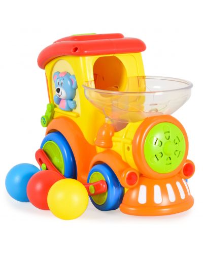 Детска играчка Hola Toys - Влакче с топки - 2