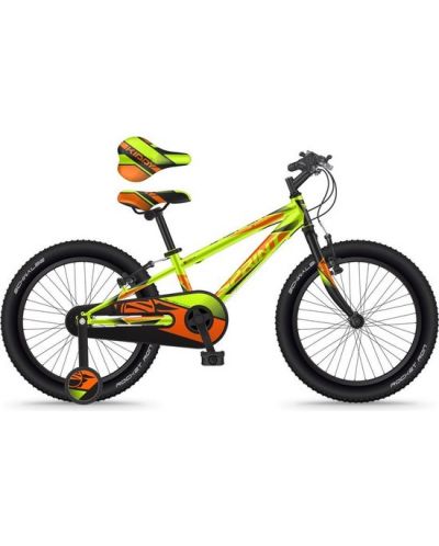 Детски велосипед Ѕрrіnt - Casper 20", зелен/оранжев - 1