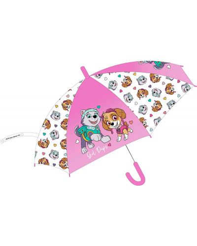 Детски чадър Disney - Paw Patrol, Girl Pups - 1