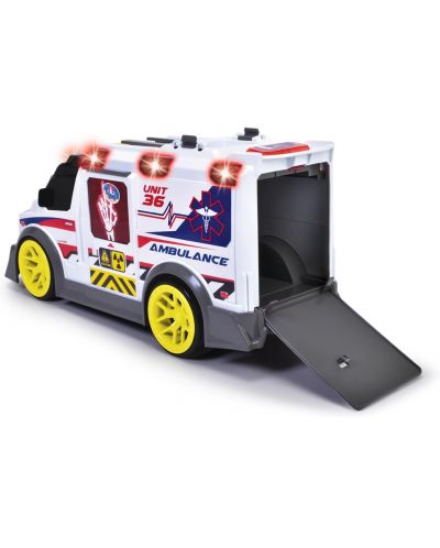 Детска играчка Dickie Toys - Линейка, със звуци и светлини - 5