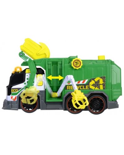 Детска играчка Dickie Toys - Камион за рециклиране, със звуци и светлини - 5