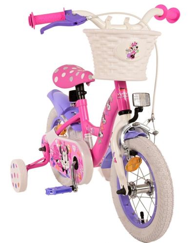 Детски велосипед с помощни колела E&L cycles - Мини Маус, 12'' - 3