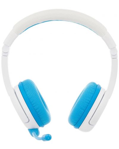 Детски слушалки BuddyPhones - School+, сини/бели - 3