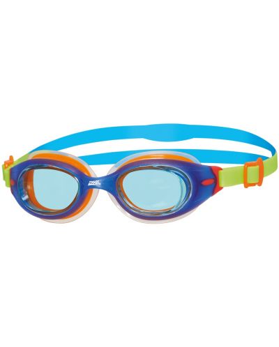 Детски очила за плуване Zoggs - Little Sonic Air, 3-6 години, сини/жълти - 1