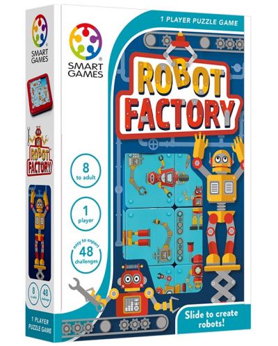 Детска логическа игра Smart Games - Robot Factory - 1