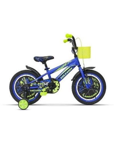 Детски велосипед Cross - Ultra Kidy, 16", 210 mm, син - 1