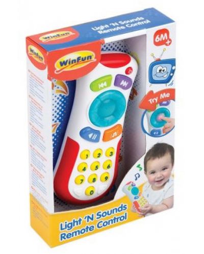 Детска играчка WinFun - Дистанционно със звук и светлина - 1