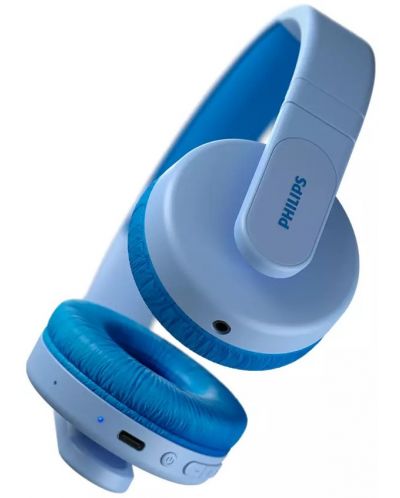 Детски слушалки Philips - TAK4206BL, безжични, сини - 3