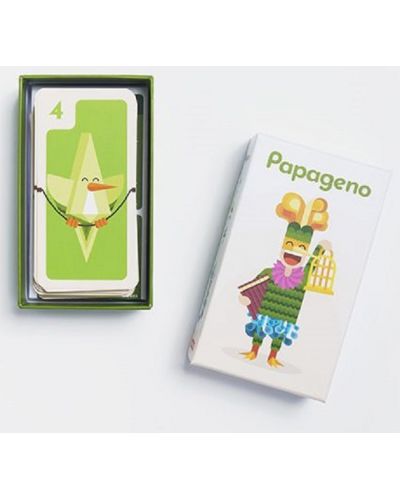 Детска игра с карти Helvetiq - Папагено - 2