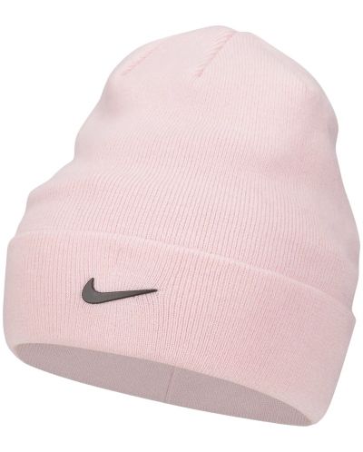 Детска шапка Nike - Peak Swoosh, розова - 1