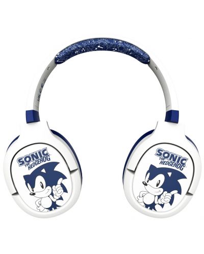 Детски слушалки OTL Technologies - Pro G1 Sonic, бели/сини - 3
