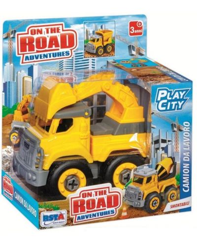 Детска играчка RS Toys Play City - Строителна машина, асортимент - 3