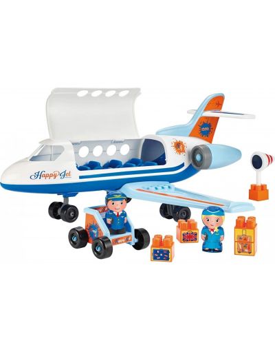 Детска играчка Ecoiffier - Самолет Abrick - 2