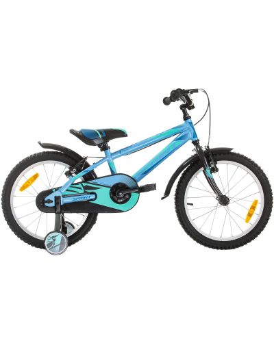 Детски велосипед SPRINT - Casper, 18", 210 mm, светлосин - 1