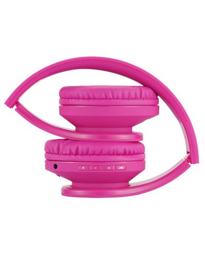 Детски слушалки PowerLocus - P2, безжични, розови - 3