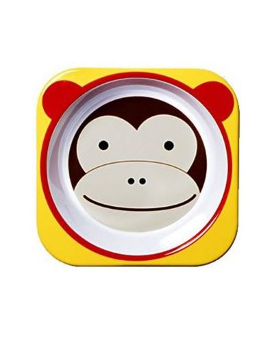 Детска купичка Skip Hop Zoo - Маймунката Маршал