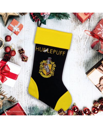 Декоративен чорап Cinereplicas Movies: Harry Potter - Hufflepuff, 45 cm - 3