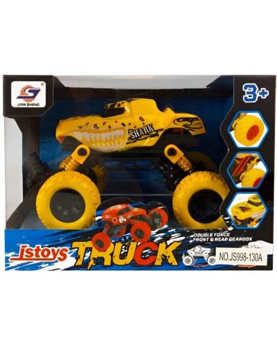 Детска количка Raya Toys - Power Stunt Trucks, асортимент - 4