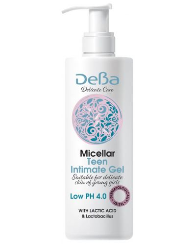 Deva Мицеларен интимен гел Delicate Care Teen, рН 4.0, 200 ml - 1