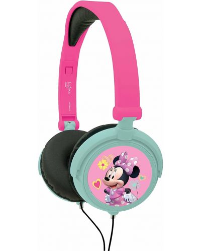 Детски слушалки Lexibook - Minnie HP010MN, многоцветни - 1