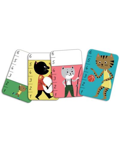 Детска игра с карти Djeco - Bata Miaou - 2