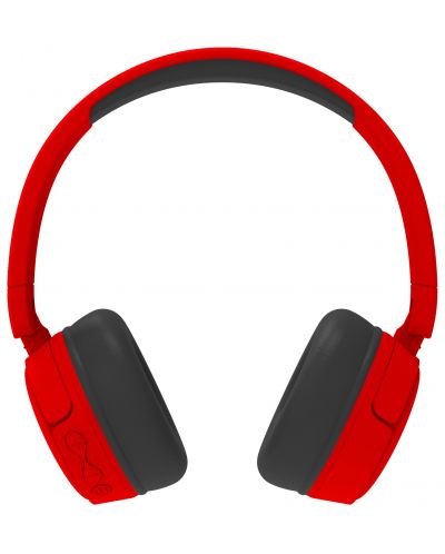 Детски слушалки OTL Technologies - Super Mario Icon Logo, безжични, червени - 2