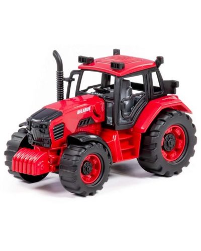 Детска играчка Polesie - Трактор, червен - 2