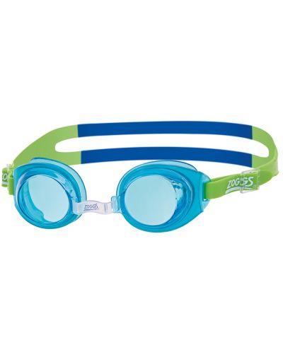 Детски очила за плуване Zoggs - Little Ripper, 3-6 години, сини/зелени - 1