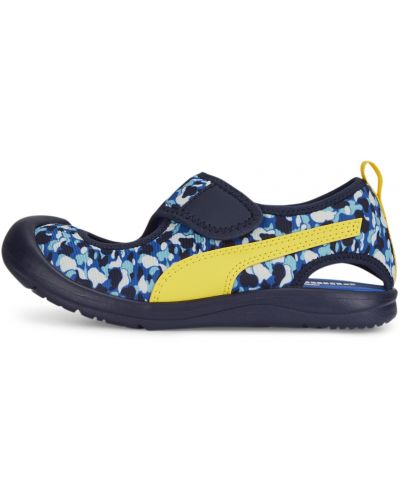 Детски обувки Puma - Aquacat Pre School Loveable , сини/жълти - 2