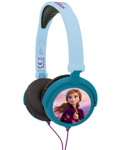 Детски слушалки Lexibook - Frozen HP010FZ, сини - 1