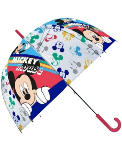 Детски чадър Kids Euroswan - Mickey, автоматичен, 45 cm - 1