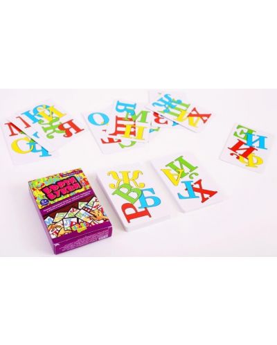 Детска образователна игра с карти Thinkle Stars - Бързи букви - 3