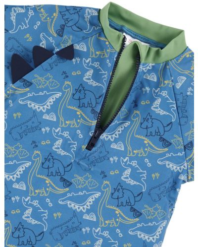 Детска блуза бански с UV защита 50+ Sterntaler - С динозаври, 110/116 cm, 4-6 години - 2
