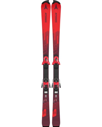 Детски ски комплект Atomic - Redster S9 FIS + Colt 12, червен - 1