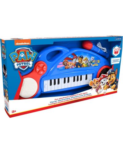 Детска играчка Lexibook - Електронно пиано Paw Patrol, с микрофон - 3