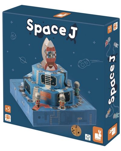 Детска настолна игра Janod - Космос - 1