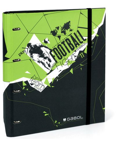 Класьор Gabol Derby - 4 ринга, с ластик