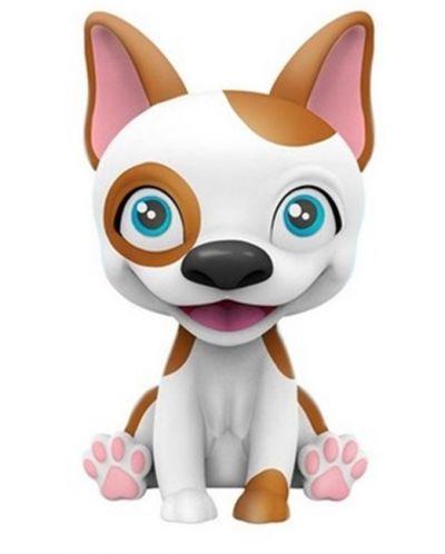 Детска играчка Kidz World Washy Friends - Кално кученце за къпане, Boston Terrier - 5