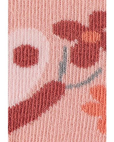 Детски чорапи със силикон Sterntaler - С пеперудки, 25/26 размер, 3-4 години - 2