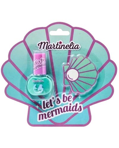 Детски комплект за нокти Martineli - Let's Be Mermaids, 2 броя - 1